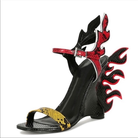 🔥Fire Heel Wedge🔥 - Picture 2 of 5